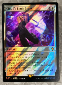 Cloud's Limit Break Surge Foil 14 R MTG Final Fantasy FIC NM X1 - Image 1