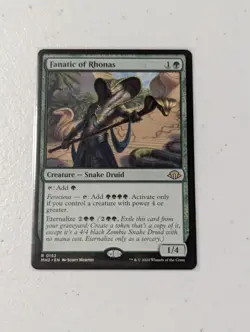 MTG Fanatic Of Rhonas - Modern Horizons 3 NM - Image 1