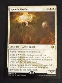 1x Karmic Guide (263) Modern Horizons 2 LP MTG Magic the Gathering x1 MKE - Image 1