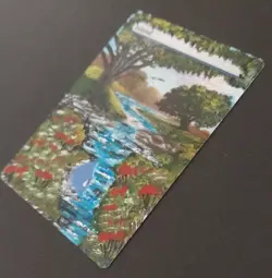 MTG - Magic: The Gathering - Island - C10 (LP) (ALTERED) - Image 2