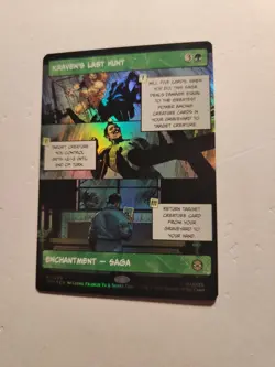 Foil Kraven's Last Hunt (Borderless) Marvel's Spider-Man 0226 Mtg Magic - Image 2
