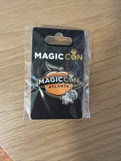 MTG Magiccon Atlanta 2025 Exclusive Show Lapel Pin Black Lotus VIP - Image 1