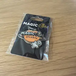 MTG Magiccon Atlanta 2025 Exclusive Show Lapel Pin Black Lotus VIP - Image 2