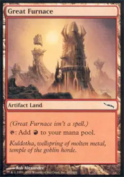 MTG English Great Furnace NM Normal Mirrodin - Image 1