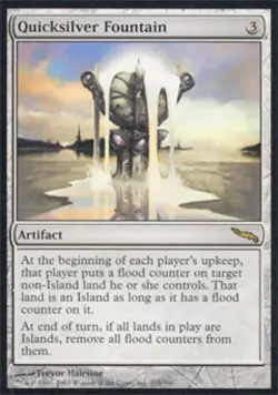 MTG English Quicksilver Fountain NM Normal Mirrodin - Image 1