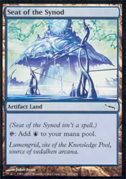 MTG English Seat of the Synod NM Normal Mirrodin - Image 1