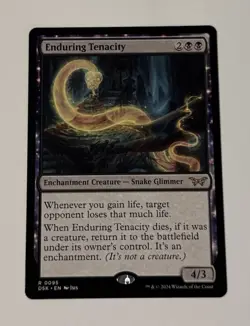 MTG Enduring Tenacity - Duskmourn: House Of Horror NM - Image 1