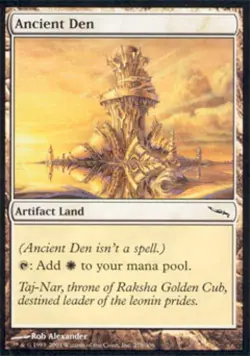 MTG English Ancient Den NM Normal Mirrodin - Image 1