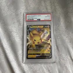 2020 Pokemon Vivid Voltage #043 Pikachu V PSA 10 Gem Mint 💎 - Image 1