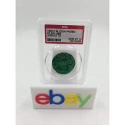 1999 Pokemon Coin Promo Vileplume Jungle TD PSA GEM MT 10 Graded Rare - Image 1