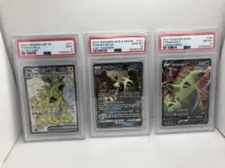 Pokemon PSA Slab Tyranitar Lot - Tyranitar EX - Tyranitar GX - Tyranitar V - Image 1