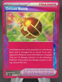 Pokemon TCG Stellar Crown Deluxe Bomb 134/142 - Near Mint - Holo - Image 1