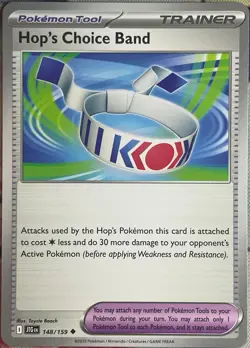 Hop's Choice Band - 148/159 - Journey Together Pokemon 2025 - Image 1