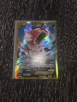 Pokemon TCG Gyarados EX 123/122 XY Breakpoint Secret Rare MP - Image 1