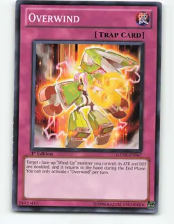 Overwind GENE-EN067 1st Edition YuGiOh Card - Image 1