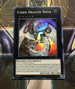 *** CYBER DRAGON NOVA *** SUPER RARE OTS PACK OP17-EN006 YUGIOH! - Image 1