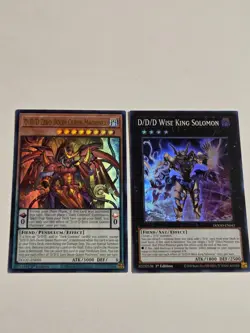 D/D/D Zero Doom Queen Machinex DOOD-EN003 Ultra Rare Yugioh 1st Edition + BONUS - Image 2