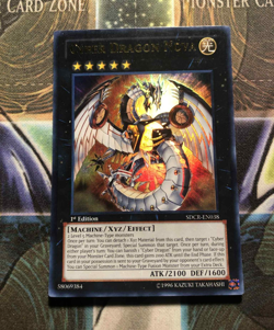 *** CYBER DRAGON NOVA *** ULTRA RARE 1ST EDITION SDCR-EN038 YUGIOH! - Image 1