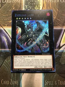 *** EVOLZAR LARS *** ORIGINAL 1ST EDITION SECRET RARE DUNE-EN043 YUGIOH! - Image 1