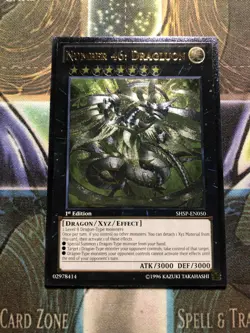 *** NUMBER 46: DRAGLUON *** 1ST EDITION ULTIMATE RARE LP SHSP-EN050 YUGIOH! - Image 1