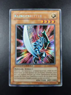 YUGIOH 2004 | BLADE KNIGHT | CT1-DE002 | GERMAN LIMITED EDT | VERY GOOD (MP) - Image 1