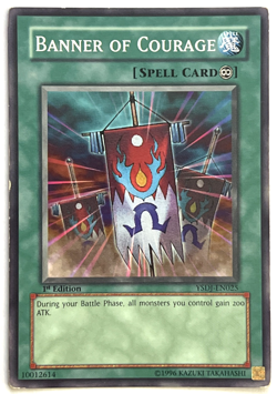 YuGiOh! - Banner of Courage - YSDJ-EN025 - 1st Edition - Common - Image 1