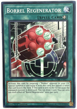 YuGiOh! - Borrel Regenerator - SDRR-EN027 - 1st Edition - Common - Image 1