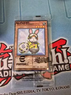 Rescue Rabbit + Neymar Jr - 2025 eFootball Promo Set - Yugioh OTS SEALED - Image 1