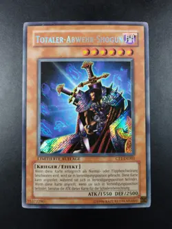 YUGIOH 2004 | TOTAL DEFENSE SHOGUN | CT1-DE001 | GERMAN | VG - EXCELLENT - Image 1
