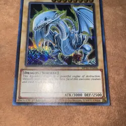 🔥 YUGIOH Blue-Eyes White Dragon MP22-EN266 SECRET RARE ALTERNATE ART NM 1ST ED - Image 3