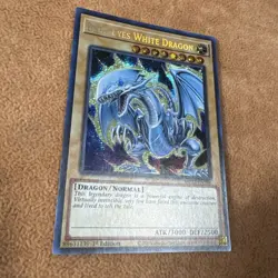 🔥 YUGIOH Blue-Eyes White Dragon MP22-EN266 SECRET RARE ALTERNATE ART NM 1ST ED - Image 5