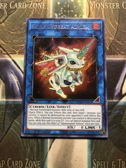 *** SALAMANGREAT ALMIRAJ *** 1ST EDITION SECRET RARE BLHR-EN054 MINT/NM YUGIOH! - Image 1