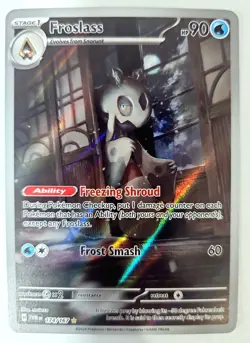 Froslass 174/167 Illustration Rare Holo Pokemon Card SV Twilight Masquerade NM - Image 1