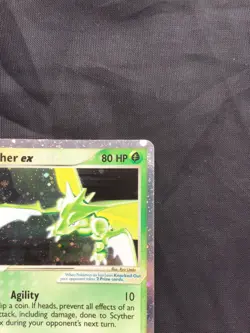 Pokemon Cards: EX Ruby and Sapphire Rare Holo: Scyther EX 102/109 - Image 4