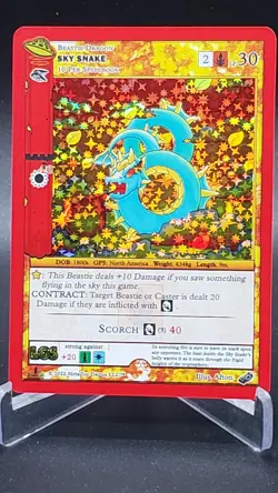 Sky Snake MetaZoo Full Holo UFO LGS Exclusive Promo Card NM/MINT - Image 1