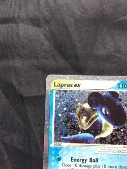 Pokemon Cards: EX Ruby and Sapphire Rare Holo: Lapras EX 99/109 - Image 3
