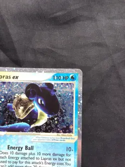 Pokemon Cards: EX Ruby and Sapphire Rare Holo: Lapras EX 99/109 - Image 4