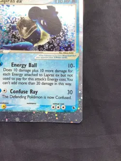 Pokemon Cards: EX Ruby and Sapphire Rare Holo: Lapras EX 99/109 - Image 5