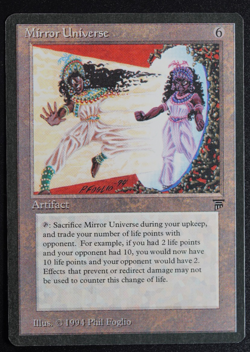 Mirror Universe MTG Card Legends Magic: the Gathering Reserved List 1994 - Image 1