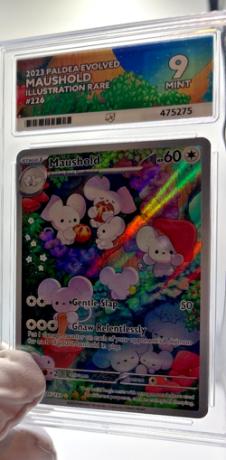 Pokemon Cards - ACE 9 Maushold 226/193 - Paldea Evolved IR - PSA BGS CGC - Image 4