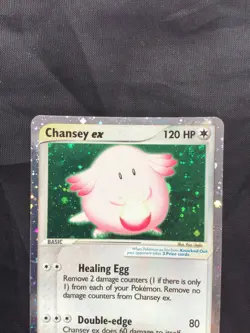 Pokemon Cards: EX Ruby and Sapphire Rare Holo: Chansey EX 96/109 - Image 2