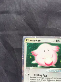 Pokemon Cards: EX Ruby and Sapphire Rare Holo: Chansey EX 96/109 - Image 3