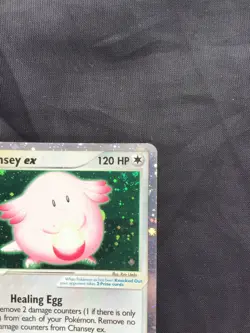 Pokemon Cards: EX Ruby and Sapphire Rare Holo: Chansey EX 96/109 - Image 4