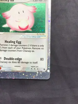 Pokemon Cards: EX Ruby and Sapphire Rare Holo: Chansey EX 96/109 - Image 5