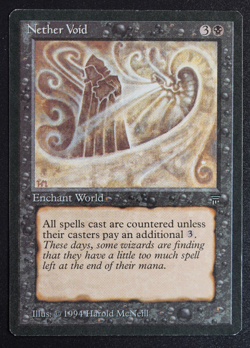 Nether Void MTG Card Legends Magic: the Gathering Reserved List 1994 - Image 1