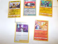 Lot of 5 Pokemon Brillant Stars Reverse Holo/Holo Cards - Image 1