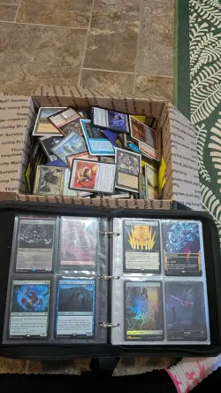 Magic The Gathering Rare & Mythic Card MTG Binder Collection Lot - Image 1