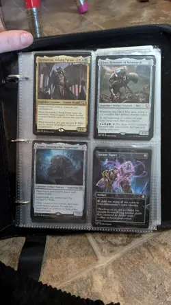 Magic The Gathering Rare & Mythic Card MTG Binder Collection Lot - Image 3