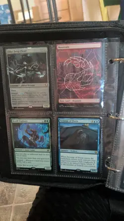 Magic The Gathering Rare & Mythic Card MTG Binder Collection Lot - Image 4