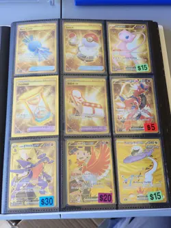 🎨🖼 Gold Rare Pokemon Cards | Pack Fresh! Near Mint or Better 😍 - Image 1